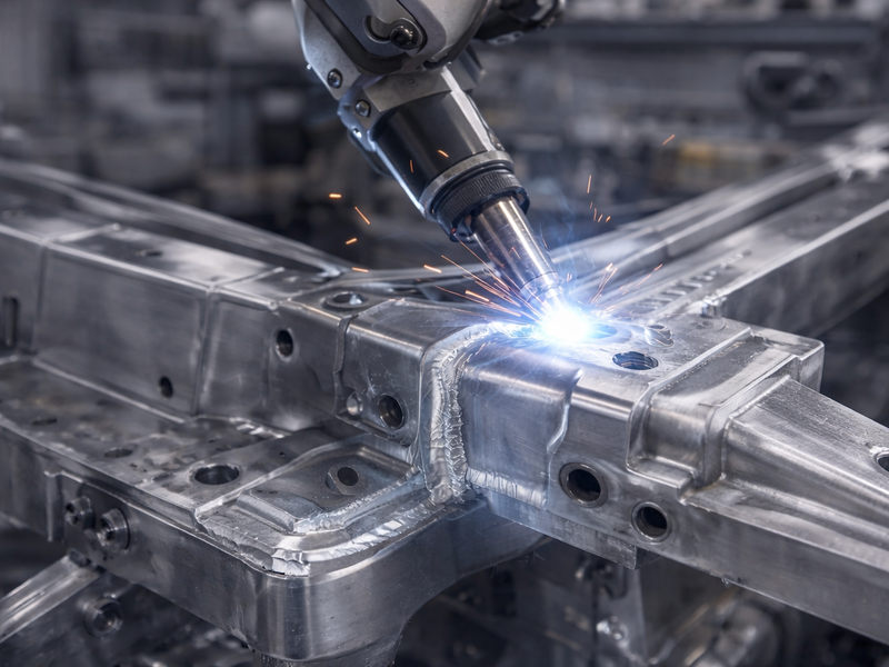 BIW laser brazing for visible seams