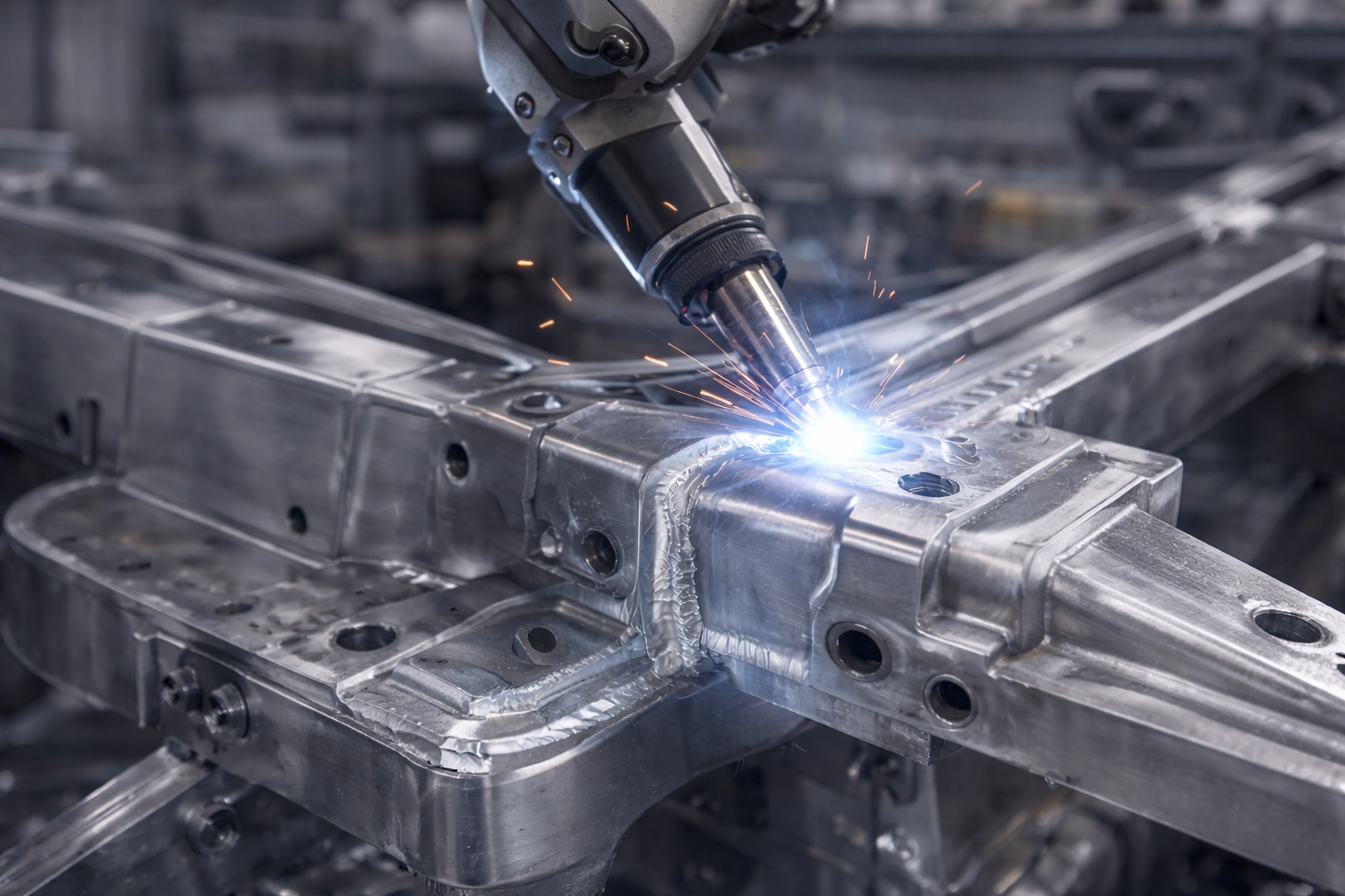 BIW laser brazing for visible seams